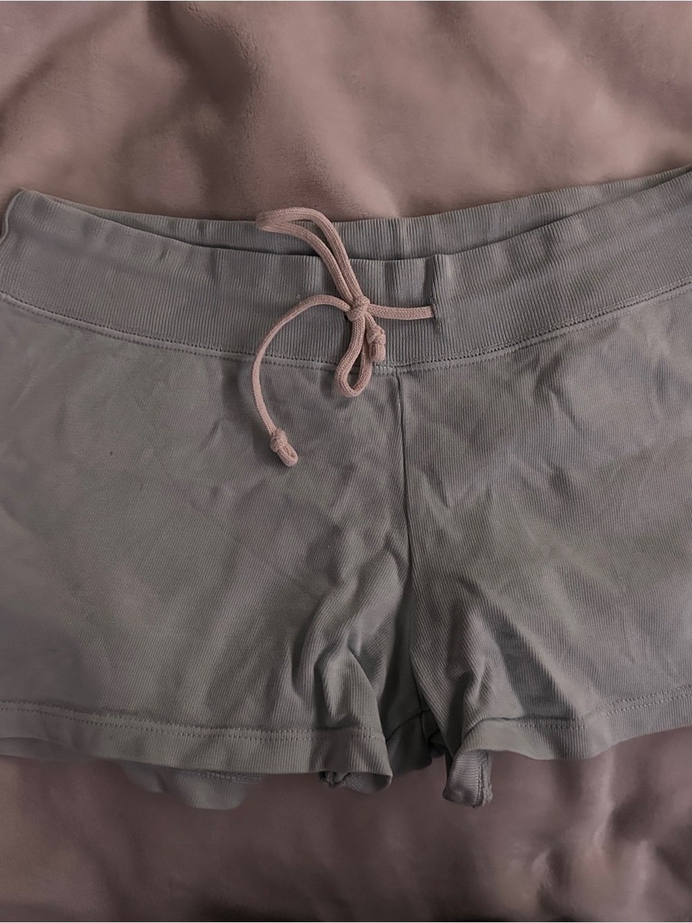 Blue Brandy Melville Rainy Mini Shorts
